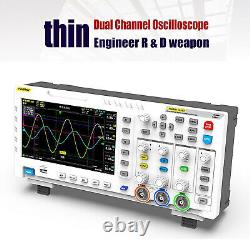 1014D 7 2Channel Tablet Oscilloscope Digital Storage LCD Display White
