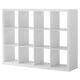 12-cube Storage Organizer Bookcases Shelving Home Furniture Display Cabinet New