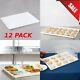 (12-pack) 18 X 26 White Display Storage Tray Bakery Donut Cafe Cookie Serving