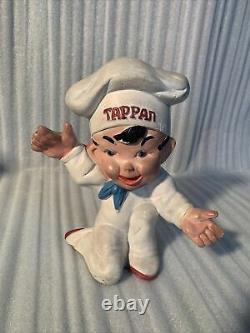 1930s TAPPAN ADVERTISING FIGURE STORE DISPLAY Little Chef chalkware RARE Piece