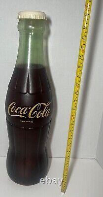 1950's Coca Cola Coke Store Display Bottle 24 Plastic WithCap Enjoy Coca Cola