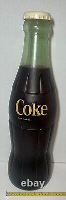 1950's Coca Cola Coke Store Display Bottle 24 Plastic WithCap Enjoy Coca Cola