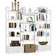 2 Drawers Etagere Bookcase Open Display Storage For Home Office 5-tier Bookshelf