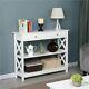 3 Tier Storage Bookcase Storage Display Stand Bookshelf For Entryway Living Room