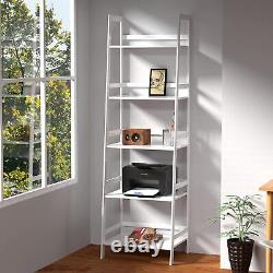 5 Tier Shelf Bookshelf Bookcase Storage Organizer Rack Display for Home Office