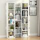 5shelf Bookcase Rack Display Organizer With 14open Storage Space For Home Office