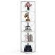 6 Tier Industrial Corner Shelf Unit Tall Bookcase Storage Display Rack For Home