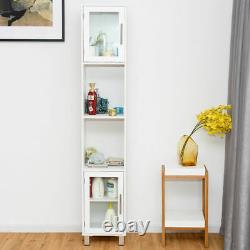 71 Bathroom Tall Tower Storage Cabinet Organizer Display Shelves Bedroom
