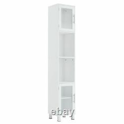 71 Bathroom Tall Tower Storage Cabinet Organizer Display Shelves Bedroom