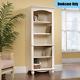 72 Tall Traditional 5-shelves Library Bookcase Office Display Storage Off-white