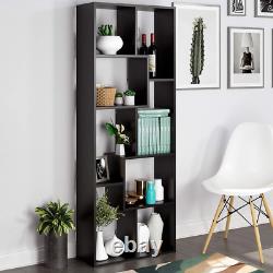 8-Cube Bookcase, Tv Cabinet Cube Shelf, White Display Cabinet Storage Organizer