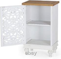 Accent Cabinet Console Table Decorative Sideboard Buffet Storage Cabinets White