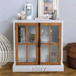 Accent Storage Cabinet Sideboard & Buffet Cabinet Decorative Display with 2 Doors
