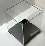 Acrylic Display Box With Base Display Case Clear Showcases Store Display Cube