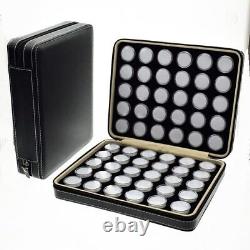 Beads Box Container Jewelry Display Case for Loose Gemstones Organizer Round Gem