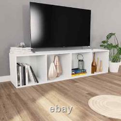 Book Cabinet TV Cabinet Chipboard Bookcase Book Shelving Rack Storage Display US