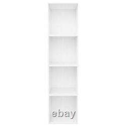 Book Cabinet TV Cabinet Chipboard Bookcase Book Shelving Rack Storage Display US