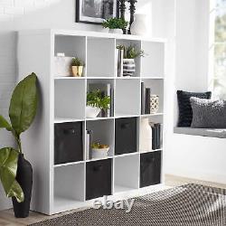 Bookcase Display Shelf Open Storage Organizer Free Standing Office Living Room