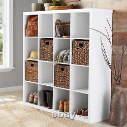 Bookcase Display Shelf Open Storage Organizer Free Standing Office Living Room