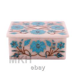 Box jewelry boxes marble white storage organizer craft case ring display earring