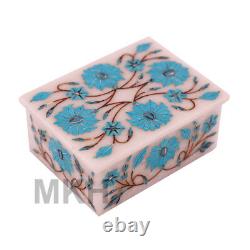 Box jewelry boxes marble white storage organizer craft case ring display earring