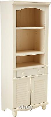 Cabinet Storage Display Shelf Doors Door Cupboard Pantry Wood Shelves Bookcase