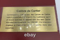 Cartier Bellboy Calibre De Cartier Watch Store Display Model Figurine 14