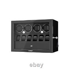 Classic Automatic 4 Watch Winder With Display Storage With Jewellery drawer Gift