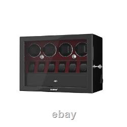 Classic Automatic 4 Watch Winder With Display Storage With Jewellery drawer Gift