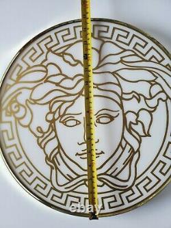 Custom Made Versace Medusa Signature Gold White Combination Store Display Sign