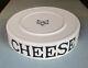 Dairy Supply London Cheese Slab White Ware Store Display 9 1/4 Early 20th Cent