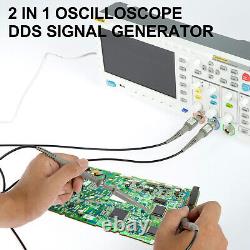 Digital Storage Oscilloscope 7 LCD Display Professional 1014D Oscilloscope DDS