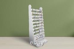 Giant 10-Tier White Wood Bracelet Display Stand 43.5 Tall Free Ship