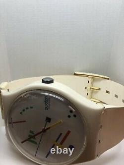 Giant Swatch Watch UNIQUE Vintage Store Display Folds And Functions! 1987