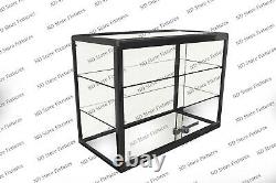 Glass Countertop Display Case Store Fixture Showcase with Front Lock #1T3O0P1