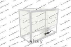 Glass Countertop Display Case Store Fixture Showcase with Front Lock #1T3O0P1