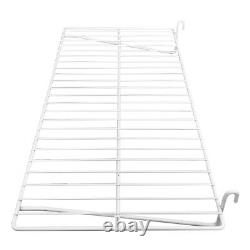 Gridwall Flat Display Shelf 24'' x 12'' White 10 pcs