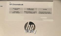 HP 14 Touchscreen Chromebook 4GB Ram 64GB Storage Ceramic White-Display Mode