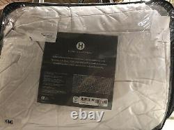 Hotel Collection King White Down Comforter 400 TC Medium Weight Store Display