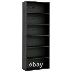 IRONCK Bookshelves and Bookcases Floor Standing 6 Tier Display Storage Shelves 7
