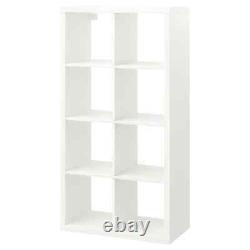 Ikea KALLAX 77x147 cm Drawer Shelving Storage Rack Display Shelving Unit White