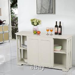 Kitchen Storage Buffet Cabinet Sideboard Cupboard Pantry Console Table Display