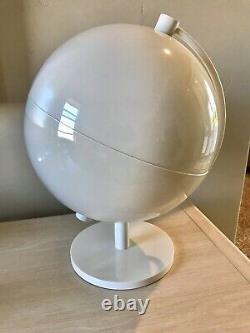LOUIS VUITTON White Globe Store Display Decor XL Designer New Rare Authentic 06