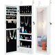 Large Capacity Jewelry Collection Cabinet Display Jewelry Storage Mirror Cabinet