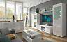 Living Room Furniture Set White Gloss Storage Display Cabinet Tv Unit Chest