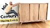 Mid Century Furniture Easy Storage Cabinet Build How To Build With Oak