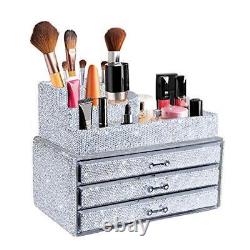 Makeup Organizers DrawerJewelry Cosmetic Storage Display Boxes Makeup Brush H