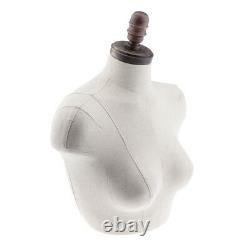 Mannequin Female Torso White Body Upper Form Hanging Clothing Store Display