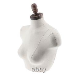 Mannequin Female Torso White Body Upper Form Hanging Clothing Store Display