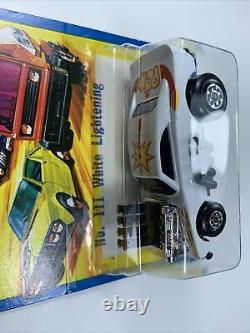 Matchbox Superfast Blister Pulled From Store Display III White Lightening Mint